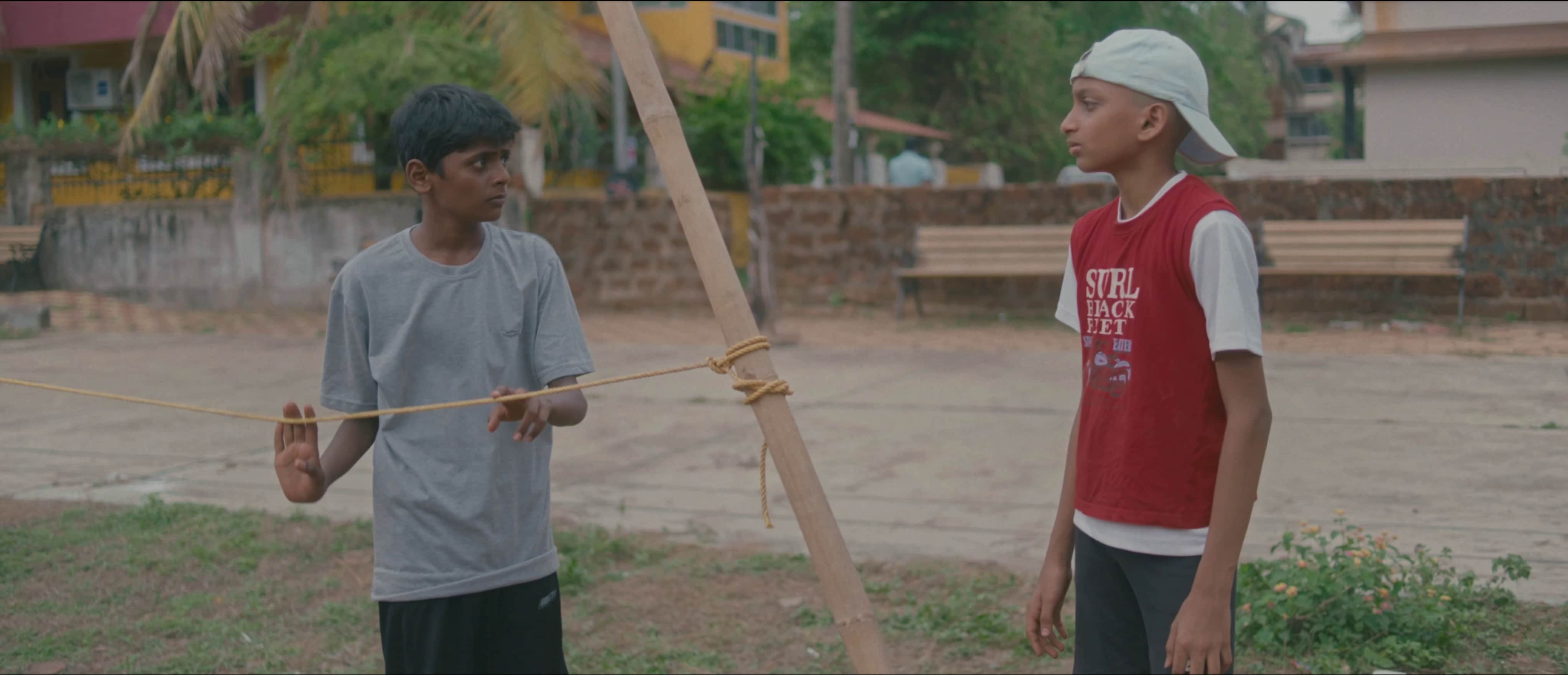 A moment from the movie. A moment from the movie.