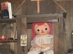 The Annabelle doll is believed to be possessed by a demon