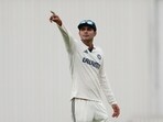 India's Shubman Gill reacts