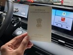 Ayush Panchmiya received an emergency certificate after his belongings were stolen in Spain. 