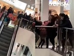 TikTok video of 'little thief' confronting shoppers at mall has gone viral. TikTok video of 'little thief' confronting shoppers at mall has gone viral.