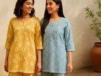 Friendship Day twinning with cotton kurta palazzo sets