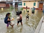 The Karela Bagh area is among the worst-hit in Prayagraj. The Karela Bagh area is among the worst-hit in Prayagraj.
