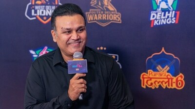 Virender Sehwag was also present during the event. 