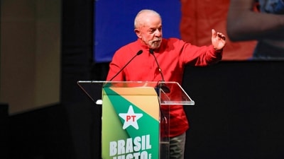 Brazil's President Luiz Inacio Lula da Silva speaks during the National Meeting of the Workers' Party at the Brasil 21 Convention Centre in Brasilia on August 3, 2025. (AFP) Brazil's President Luiz Inacio Lula da Silva speaks during the National Meeting of the Workers' Party at the Brasil 21 Convention Centre in Brasilia on August 3, 2025. (AFP)