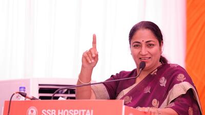 CM Gupta inaugurated the state-of-the-art SSB Multi specialty hospital located at Kailash Colony. (HT PHOTO) CM Gupta inaugurated the state-of-the-art SSB Multi specialty hospital located at Kailash Colony. (HT PHOTO)