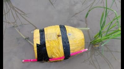 Drone-dropped heroin seized by BSGF.