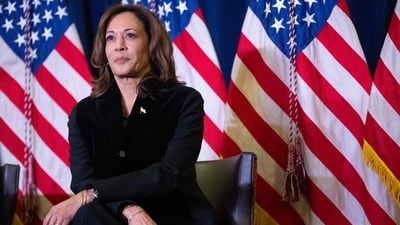 Kamala Harris raised eyebrows after she said she would not be running in California's governor race. (AFP) Kamala Harris raised eyebrows after she said she would not be running in California's governor race. (AFP)