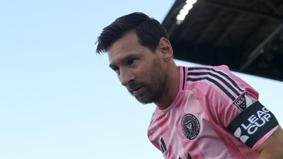 Lionel Messi during a match for Inter Miami. (Getty Images via AFP) Lionel Messi during a match for Inter Miami. (Getty Images via AFP)