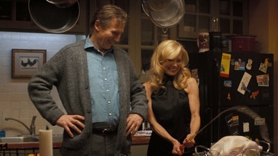 Pamela Anderson and Liam Neeson star in The Naked Gun. (AP) Pamela Anderson and Liam Neeson star in The Naked Gun. (AP)