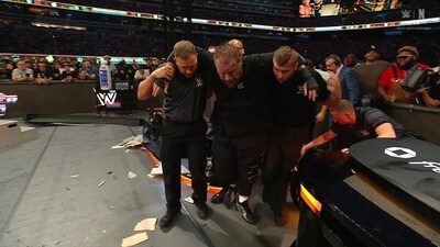 Jelly Roll took on Logan Paul in his WWE ring debut (X) Jelly Roll took on Logan Paul in his WWE ring debut (X)