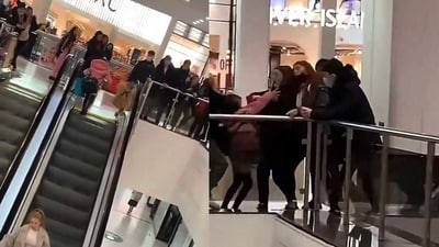 TikTok video of 'little thief' confronting shoppers at mall has gone viral. (X)