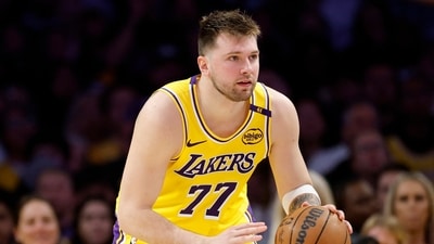 The Lakers secure Luka Doncic with a whopping $165 million extension. (AFP) The Lakers secure Luka Doncic with a whopping $165 million extension. (AFP)