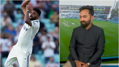 Dinesh Karthik watches as Siraj picks Crawley's wicket (Reuters/YouTube) Dinesh Karthik watches as Siraj picks Crawley's wicket (Reuters/YouTube)