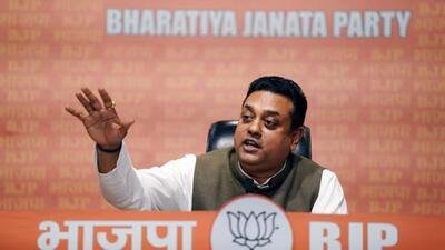 Speaking at a press conference, BJP’s national spokesperson Sambit Patra alleged that Tejashwi Yadav had cited an incorrect voter ID number and questioned the integrity of the electoral process (ANI) Speaking at a press conference, BJP’s national spokesperson Sambit Patra alleged that Tejashwi Yadav had cited an incorrect voter ID number and questioned the integrity of the electoral process (ANI)