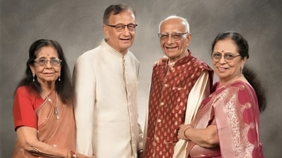 Four elderly members of an Indian-origin family were killed in a car crash in US. (X) Four elderly members of an Indian-origin family were killed in a car crash in US. (X)