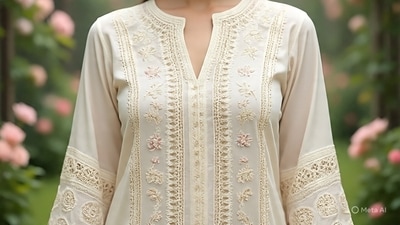 10 Best chikankari kurtis: Handcrafted elegance for every wardrobe; Top picks (AI Generated) 10 Best chikankari kurtis: Handcrafted elegance for every wardrobe; Top picks (AI Generated)