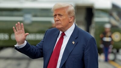 Trump said said Charlamagne tha God has “no idea what words are coming out of his mouth, and knows nothing about me or what I have done.” (Reuters)