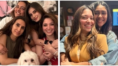 Tamannaah Bhatia's new reel featured cute pictures with her close friends from the film industry. Tamannaah Bhatia's new reel featured cute pictures with her close friends from the film industry.