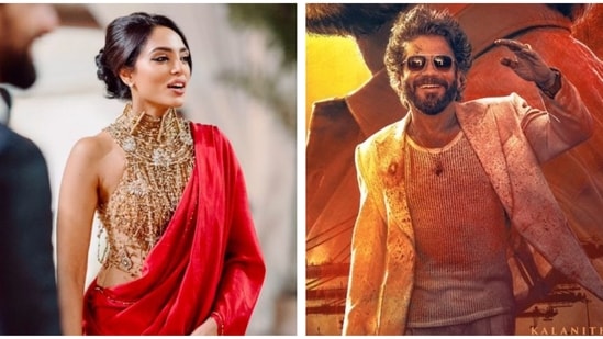 Sobhita Dhulipala cheered for Nagarjuna in the trailer of Coolie.