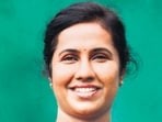 BJP minister Meghana Bordikar. BJP minister Meghana Bordikar.