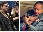 Politician Shashi Tharoor congratulated Shah Rukh Khan on his National Award win, calling him a national treasure. SRK humorously responded, referencing Tharoor's elaborate vocabulary while expressing gratitude for the praise.
