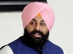 The Akal Takht on Monday asked Punjab education minister Harjot Singh Bains to appear before the five Singh Sahiban (high priests) on August 6 for allegedly hurting Sikh sentiments. (HT file photo)