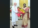 This was the first time the PM Modi met President Murmu after his recent foreign visit to the United Kingdom and the Maldives. This was the first time the PM Modi met President Murmu after his recent foreign visit to the United Kingdom and the Maldives.