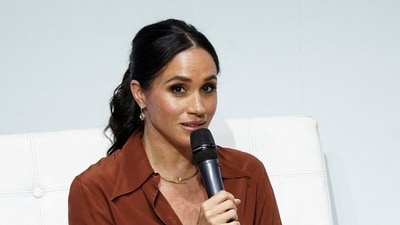 Meghan Markle introduces her 2024 Napa Valley Rosé in a promotional video. (REUTERS)