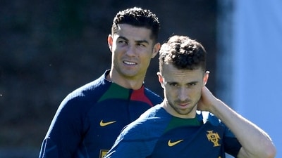 Portugal striker Cristiano Ronaldo didn't attend Diogo Jota's funeral. (AFP) Portugal striker Cristiano Ronaldo didn't attend Diogo Jota's funeral. (AFP)