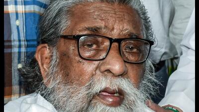 Former Jharkhand CM and Jharkhand Mukti Morcha (JMM) founder patron Shibu Soren passes away at the age of 81 on Monday. (ANI) Former Jharkhand CM and Jharkhand Mukti Morcha (JMM) founder patron Shibu Soren passes away at the age of 81 on Monday. (ANI)