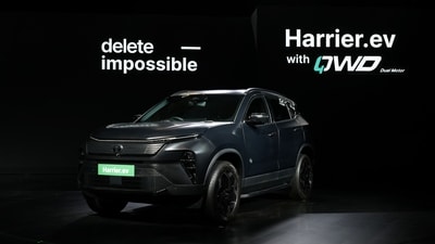 Tata Harrier EV is priced between  ₹21.49 lakh and  ₹29.74 lakh.