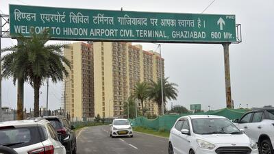 Hindon Airport caters to about 25 cities and handles around 50 flights daily, AAI officials said. (Sakib Ali/HT Photo) Hindon Airport caters to about 25 cities and handles around 50 flights daily, AAI officials said. (Sakib Ali/HT Photo)