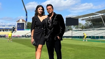 WCL owner Harshit Tomar proposed Karishma Kotak after the WCL Final. WCL owner Harshit Tomar proposed Karishma Kotak after the WCL Final.