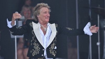Rod Stewart used AI-generated videos to pay tribute to Ozzy Osbourne. (REUTERS)