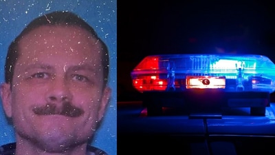 Michael Paul Brown, the suspect in the Montana mass shooting (L) and Representational. (Anaconda-Deer Lodge County Law Enforcement Center on Facebook and Unsplash) Michael Paul Brown, the suspect in the Montana mass shooting (L) and Representational. (Anaconda-Deer Lodge County Law Enforcement Center on Facebook and Unsplash)