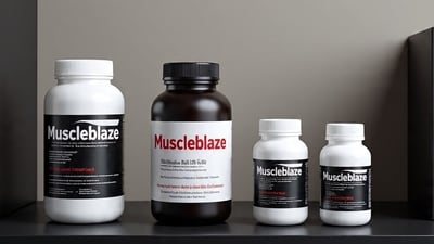 MuscleBlaze health supplements (AI-Generated) MuscleBlaze health supplements (AI-Generated)