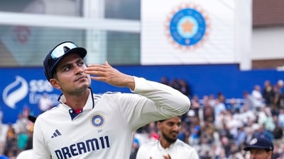 Shubman Gill, take a bow! (PTI) Shubman Gill, take a bow! (PTI)