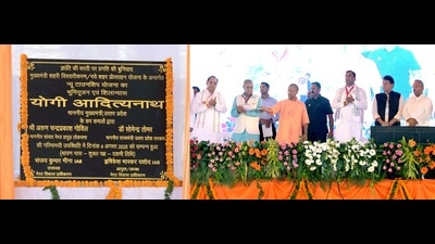 UP CM Yogi Adityanath dedicated ₹2,570 crore integrated township in Meerut to former PM Atal Bihari Vajpayee. (Sourced) UP CM Yogi Adityanath dedicated ₹2,570 crore integrated township in Meerut to former PM Atal Bihari Vajpayee. (Sourced)