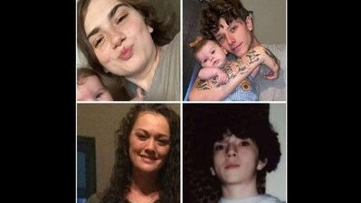 The victims have been identified as Matthew Wilson, 21, Adrianna Williams, 20, Courtney Rose, 38, and Braydon Williams, 15 (GoFundMe) The victims have been identified as Matthew Wilson, 21, Adrianna Williams, 20, Courtney Rose, 38, and Braydon Williams, 15 (GoFundMe)