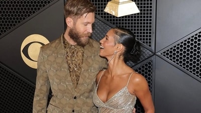 Calvin Harris and wife Vick Hope welcomed their first baby on July 20. (Instagram/@Calvin Harris) Calvin Harris and wife Vick Hope welcomed their first baby on July 20. (Instagram/@Calvin Harris)