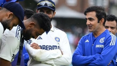 India beat England by six runs at The Oval in the fifth Test (AFP)