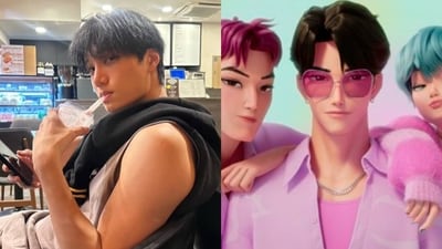 EXO's Kai and Jinu EXO's Kai and Jinu