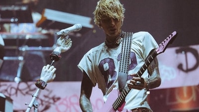 MGK missed out on a major film role because he refused to say the N-word for the audition. (instagram/@machinegunkelly) MGK missed out on a major film role because he refused to say the N-word for the audition. (instagram/@machinegunkelly)