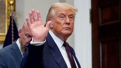 US President Donald Trump had earlier announced a 25 per cent tariff on Indian goods. (Reuters)