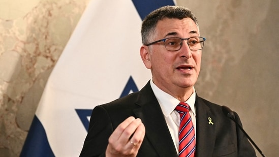 Israel's Foreign Minister Gideon Sa'ar warned that hostage-taking is being used as a strategic tool by terror groups to ensure their survival. (AFP)