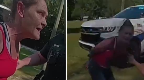 South Carolina deputy collapses due to fentanyl exposure while searching woman's car, shocking video surfaces (X)