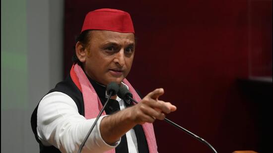 Samajwadi Party chief Akhilesh Yadav has accused the BJP of bein g ‘anti-education’. (HT FILE PHOTO)