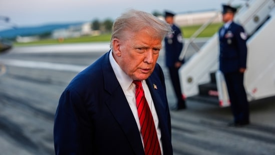 US President Donald Trump bashed brands such as Jaguar and Bud Lite for doing ‘woke’ advertisements. (File/AP)