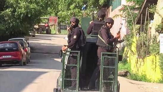 The joint operation was carried out by the Indian Army, J&K police, CRPF, and the Special Operations Group (SOG). (ANI )